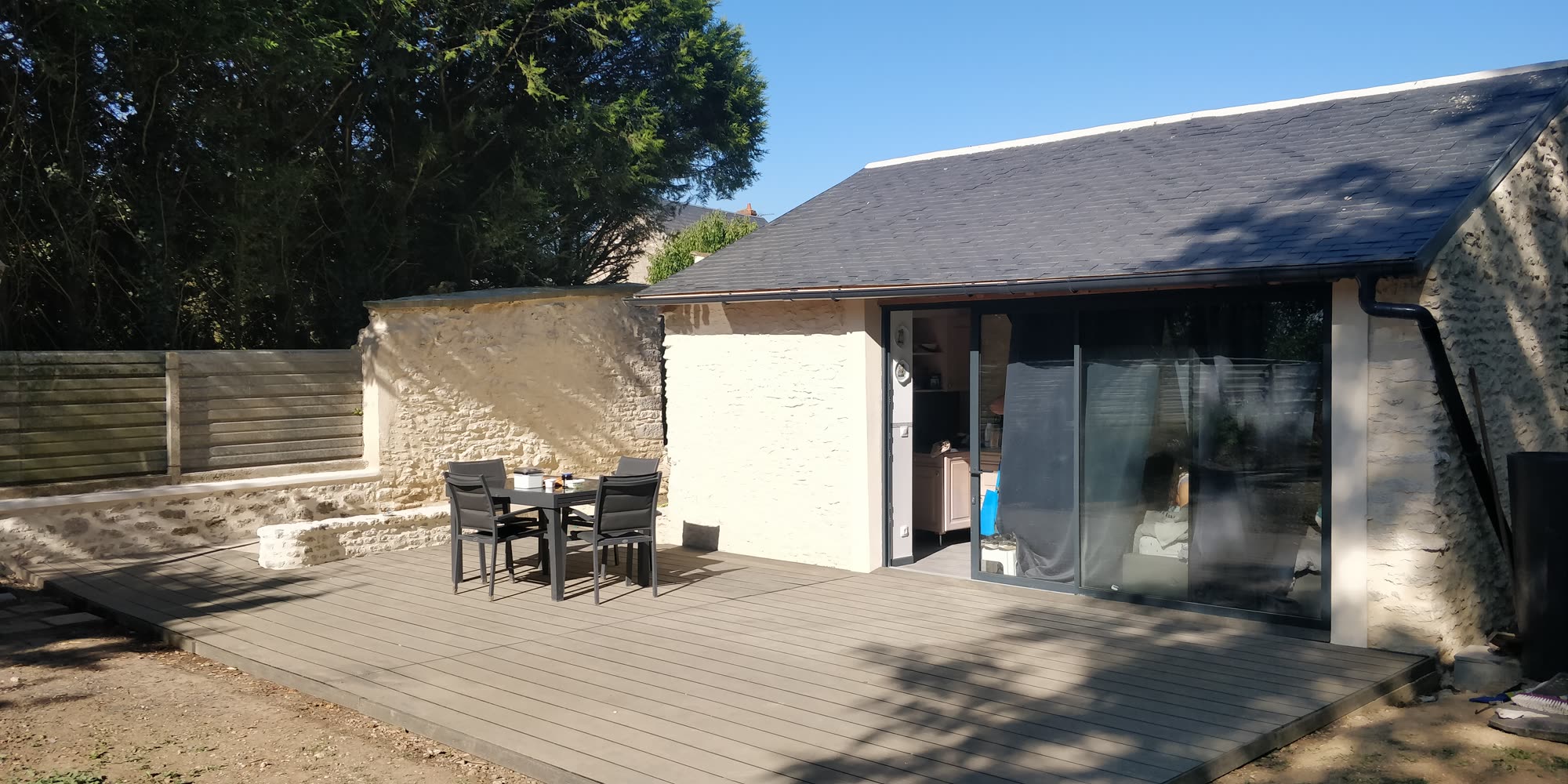 Chantier bois et toiture
