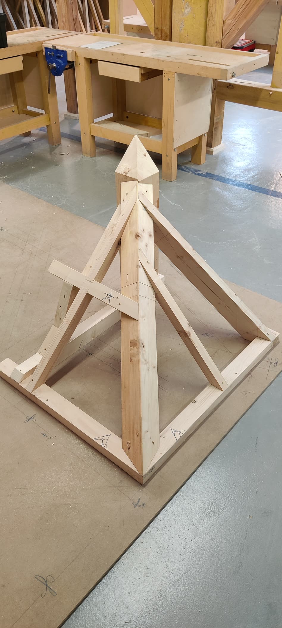 Chantier bois et toiture